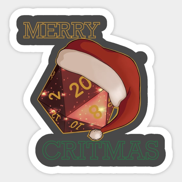 Merry Critmas Sticker by Illyri